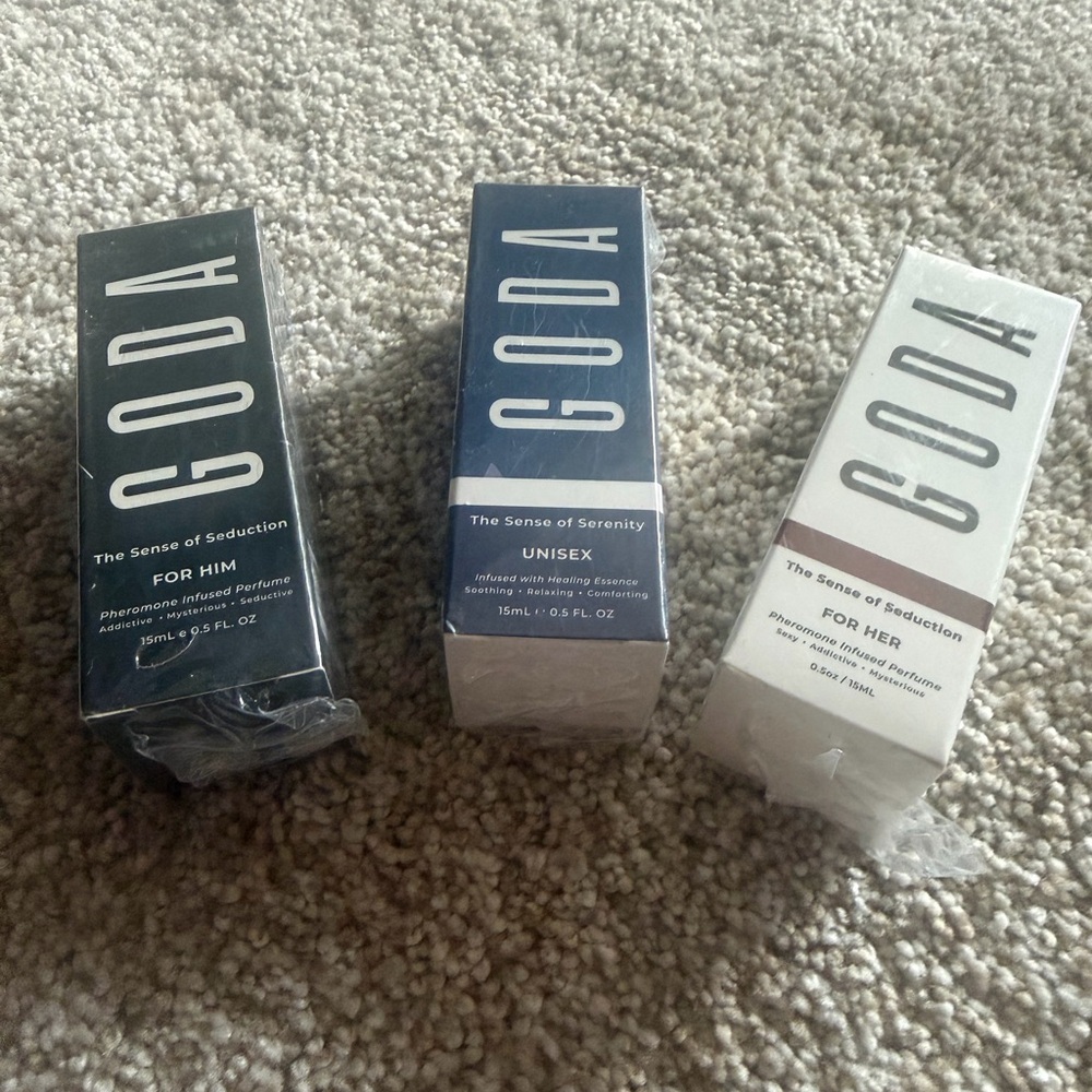 GODA The Sense of Seduction FOR HIM - Black Boxed Fragrance